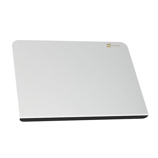 Greenway Stainless Steel Chopping Board with Kitchen Lip 41 x 31 cm Food Grade Cutting Board Heavy Duty Non Slip Rust Resistant Easy to Clean Durable Metal Cutting Surface for Kitchen Cooking