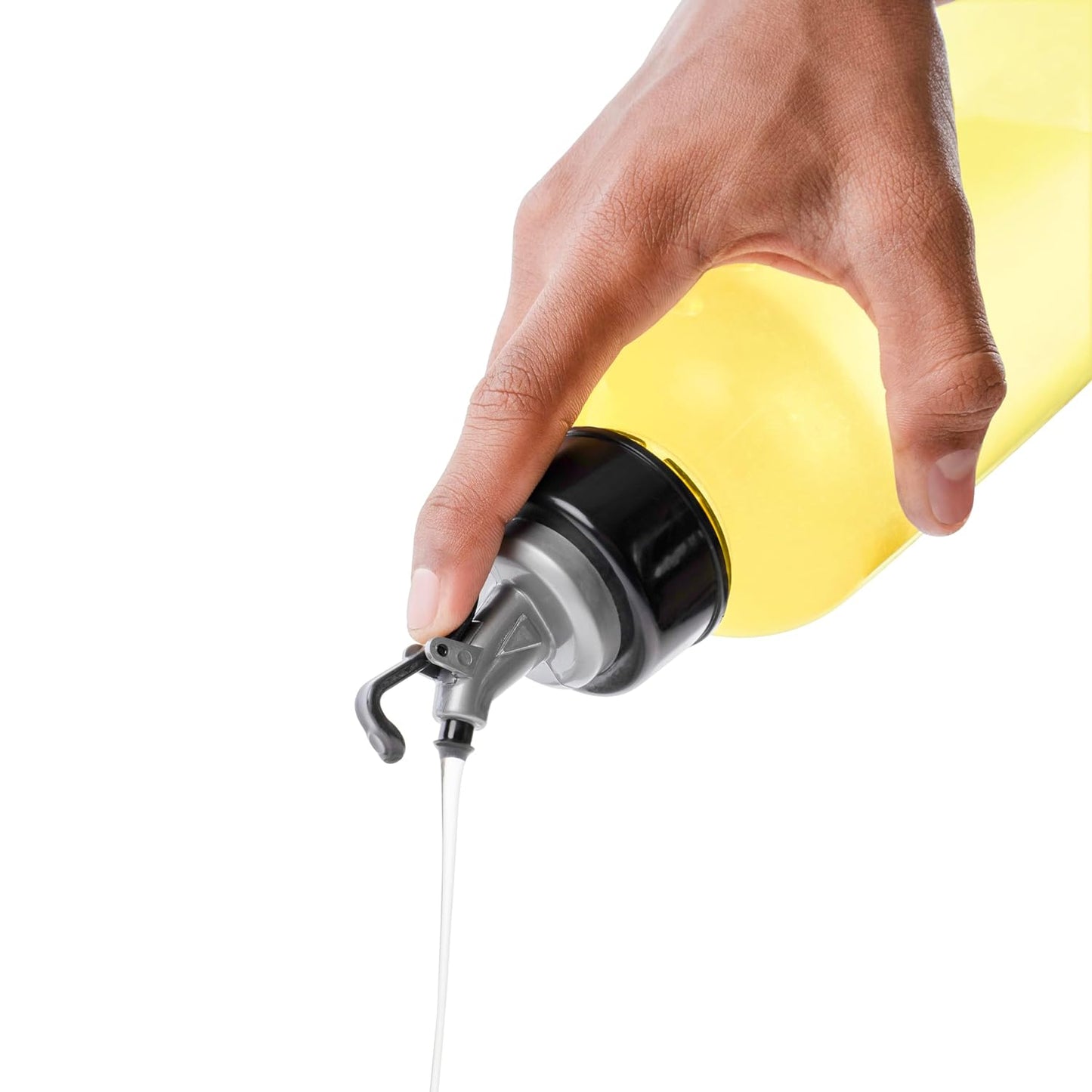 HomeWiz plastic Oil Dispenser 1 Litre | Pack of 2 | Transparent, Leak-Proof, BPA-Free Oil Container for Cooking Oils & Vinegar | Kitchen accessories items for home | 2000ml |